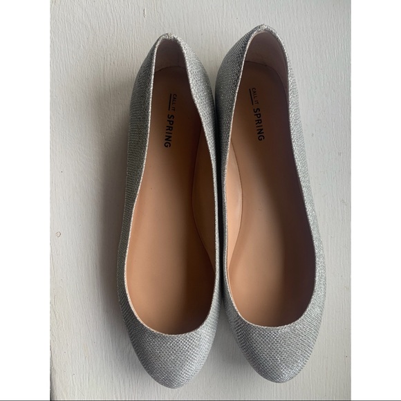 Size 10 Sparkly Flats